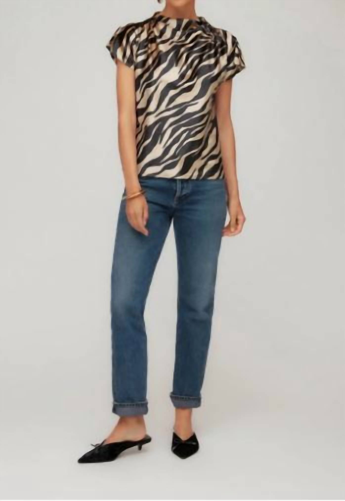 Fifteen Twenty - Emmeline Velvet CS Top