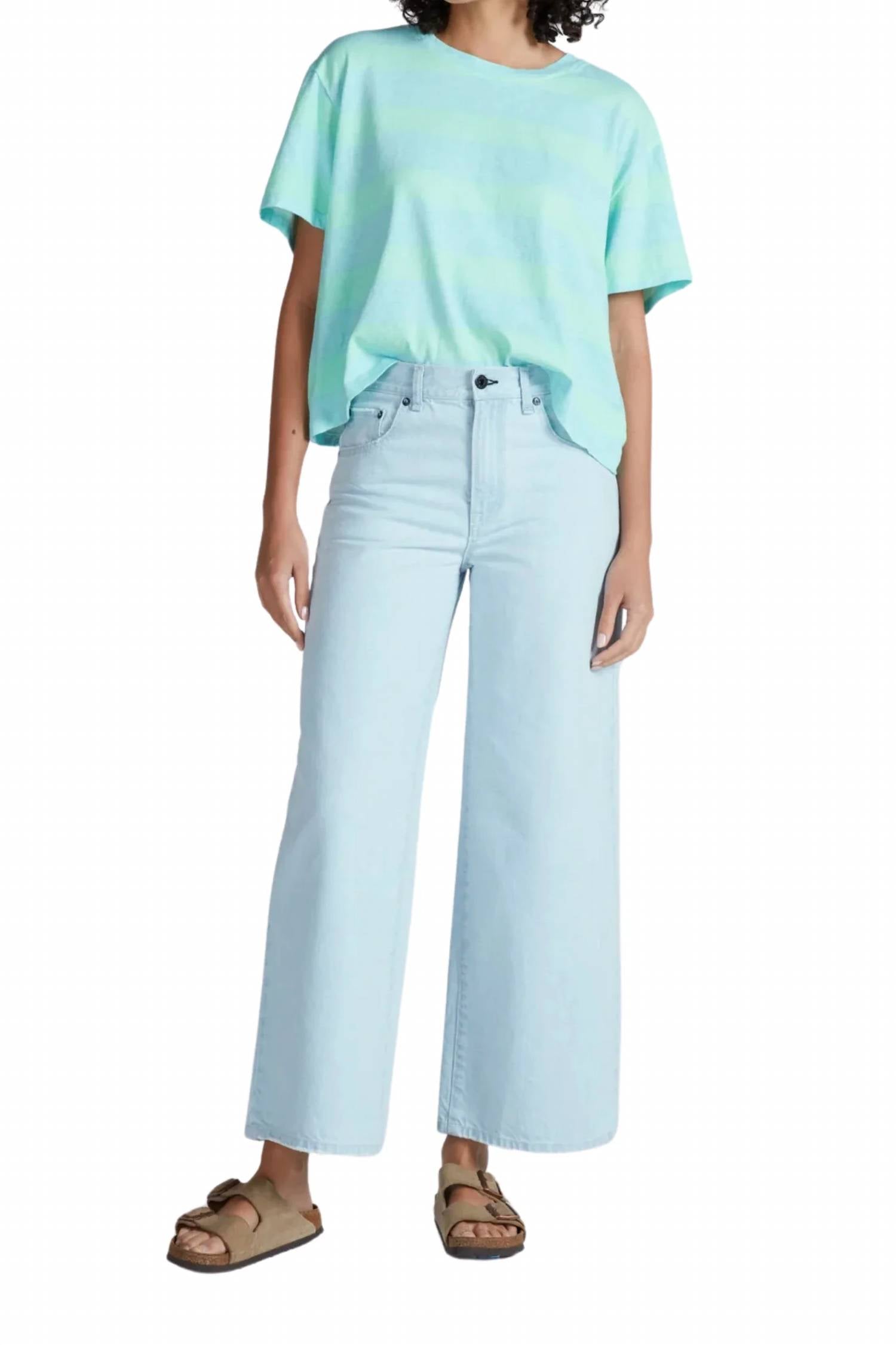 Askk Ny - Crop Atomic Wide Leg Jeans