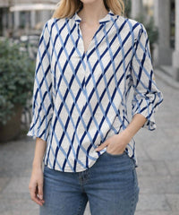 Boho Chic - Diamond Pattern Top