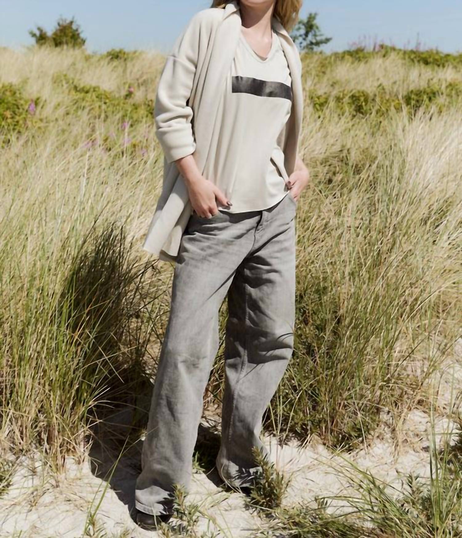 HENRIETTE STEFFENSEN Relaxed Cardigan in kit - women's cardigan - view 4