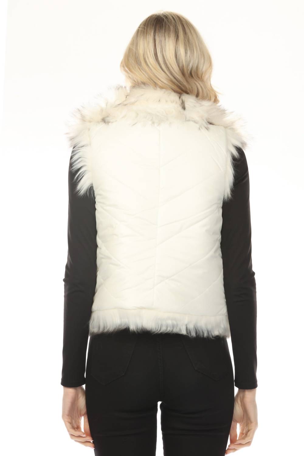 Metric Knits - Reversible Faux Fur Vest