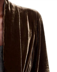 Eileen Fisher - High Collar Velvet Jacket