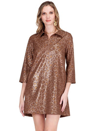 Jade - Placket Bell Sleeve Dress