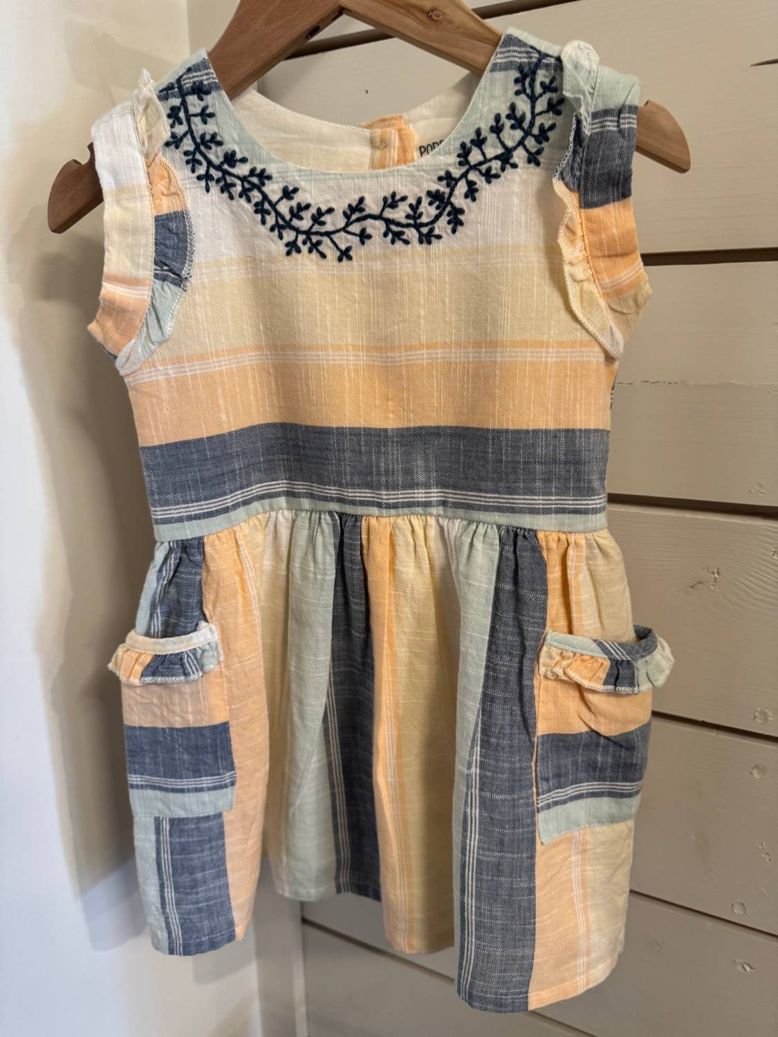 Poppet & Fox - Girl's Patch Pocket Dress