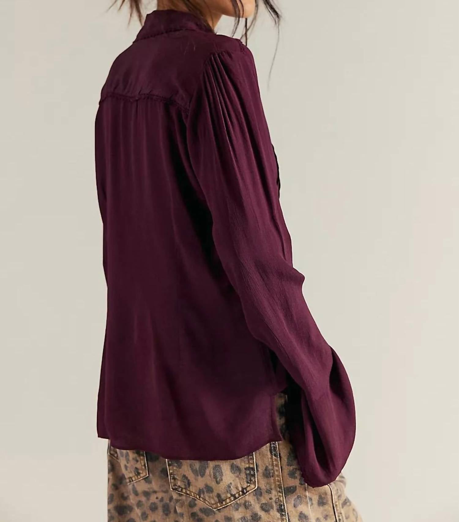 Free People - Melrose Button-down Top