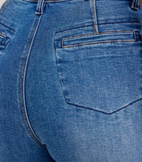 Judy Blue - Column Leg Button Fly Jeans
