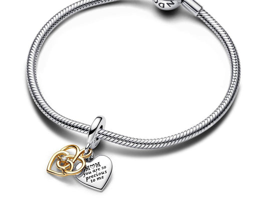 Pandora - Women's Mom Double Dangle Charm