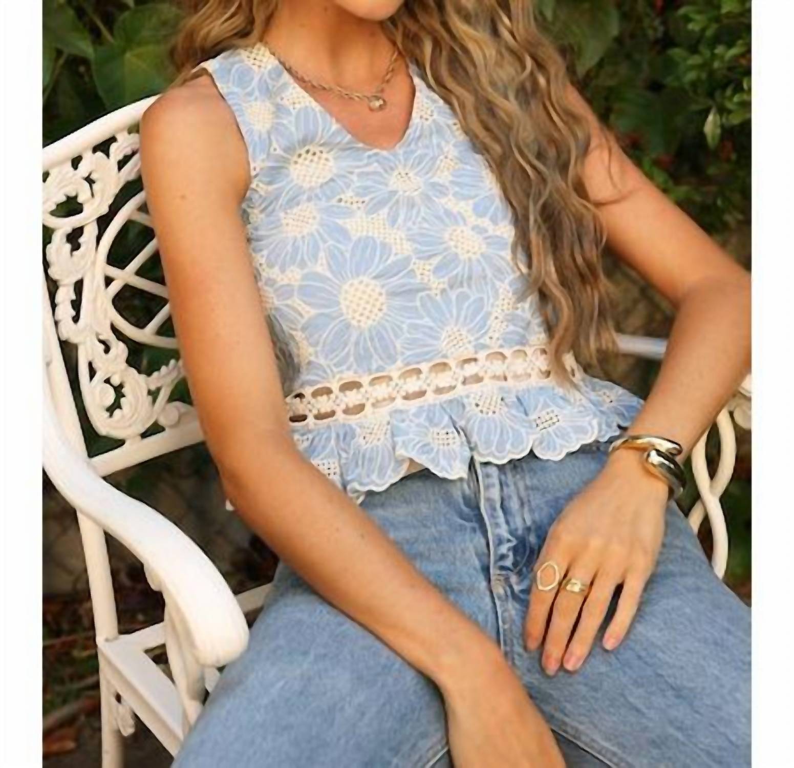 Women's Krissa Embroidered Top