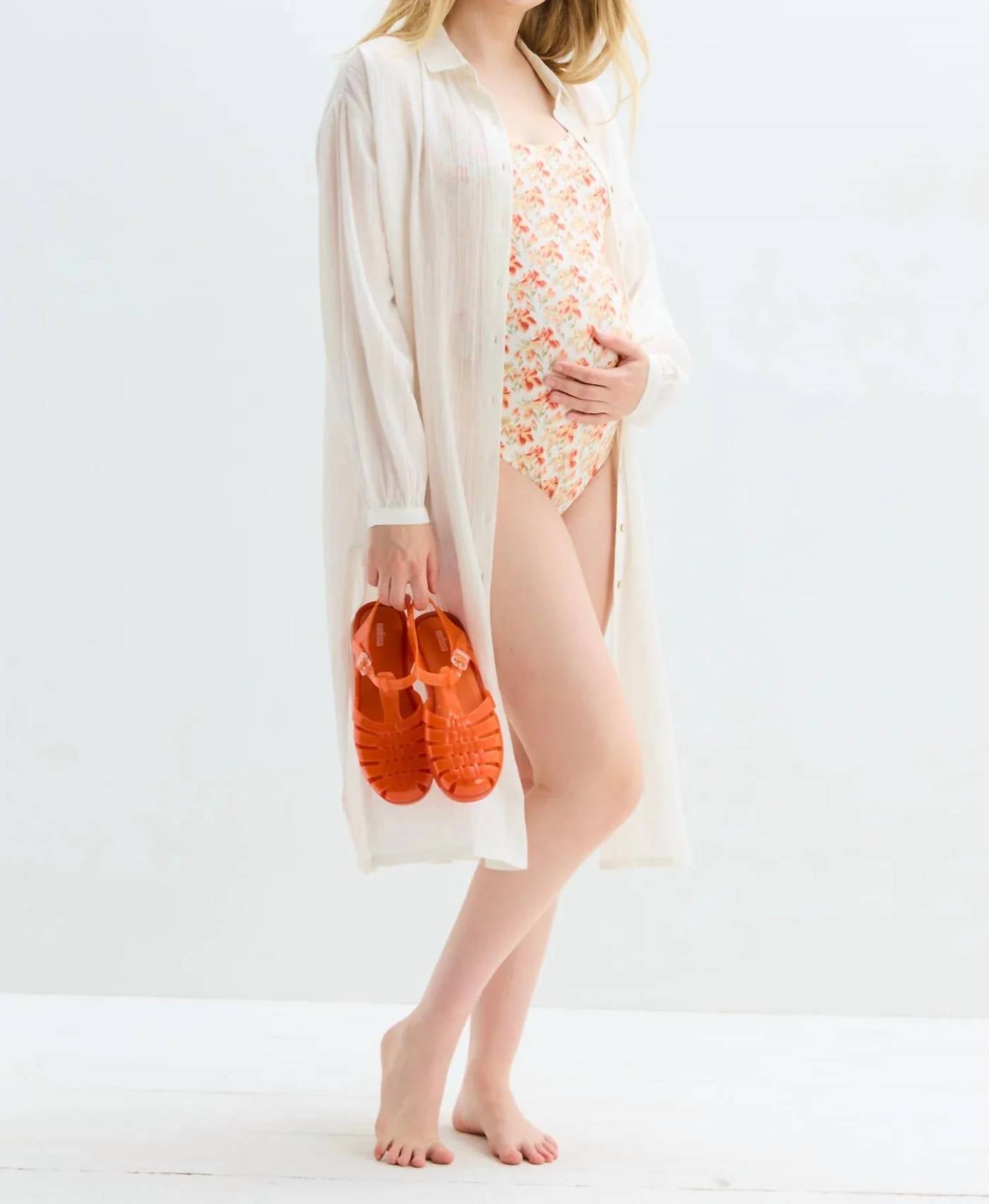 Hatch - Bungalow Shirt Dress -Maternity
