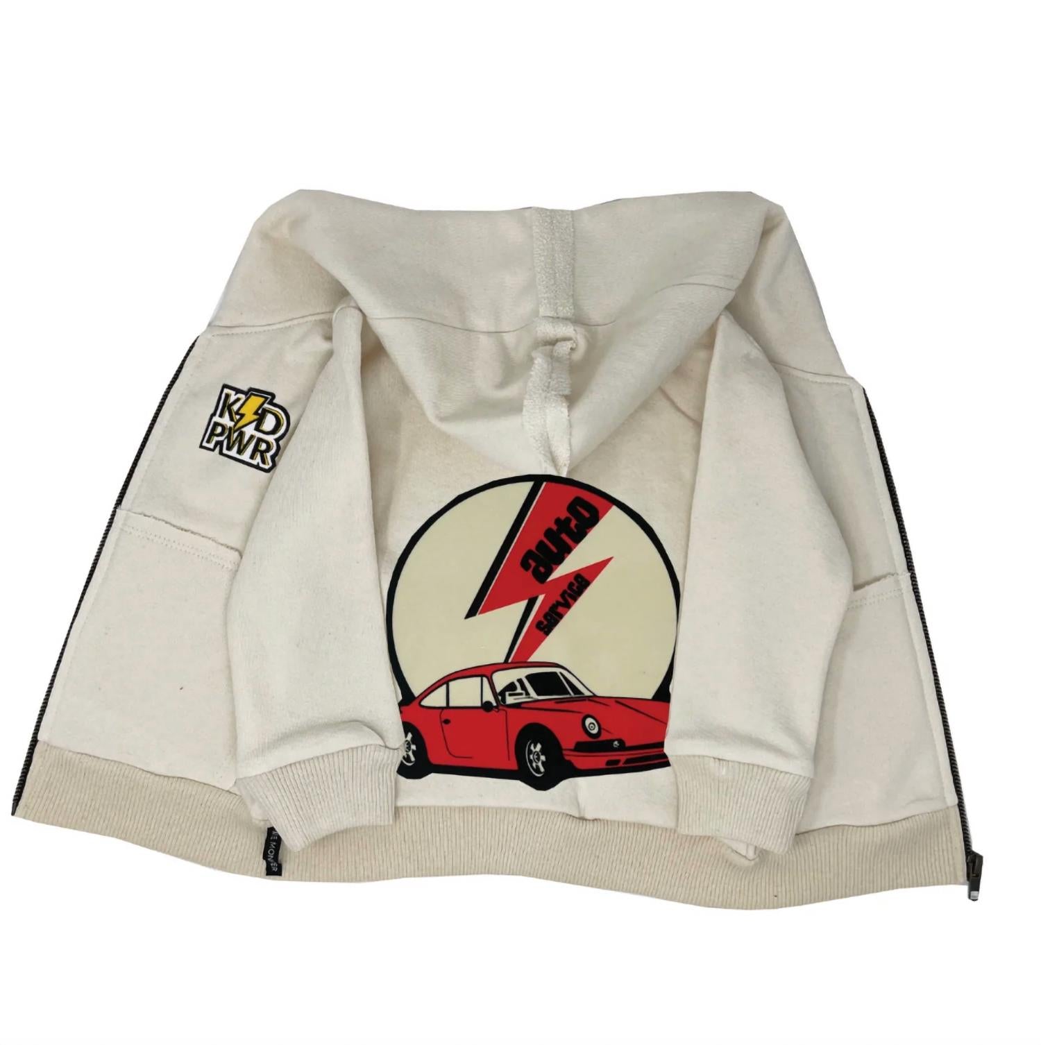 Wee Monster - Kid's Auto Service Zip Hoodie