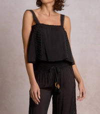 Elan - Vina Eyelet Top
