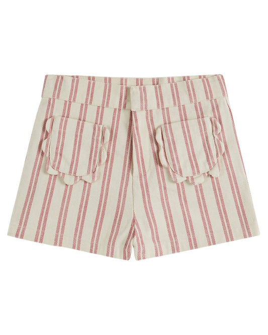 Emile & Ida - Girl's Flower Pocket Short
