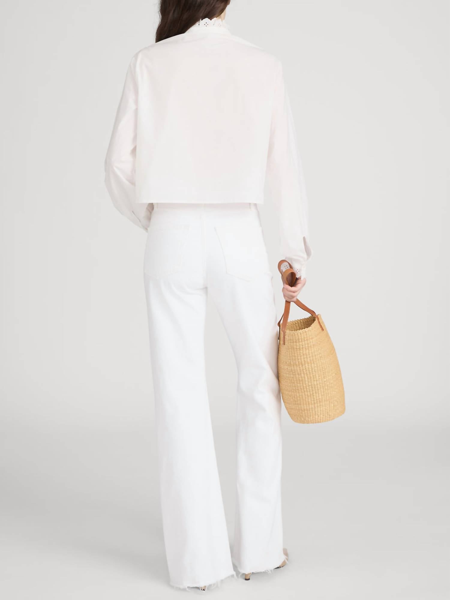 Frame - Keepsake Pintuck Blouse