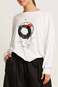 Planet By Lauren G. - Pima Cotton Miro Luxury Boxy Tee