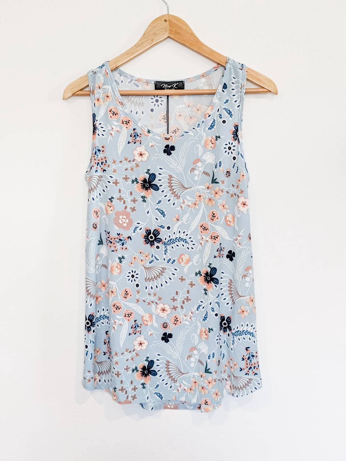 Nimi K - Floral Print Tank Top