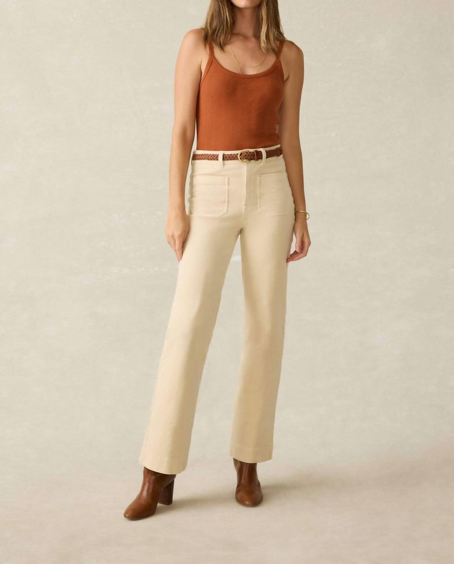 Faherty - Softstretch Cord Patch Pocket Pant