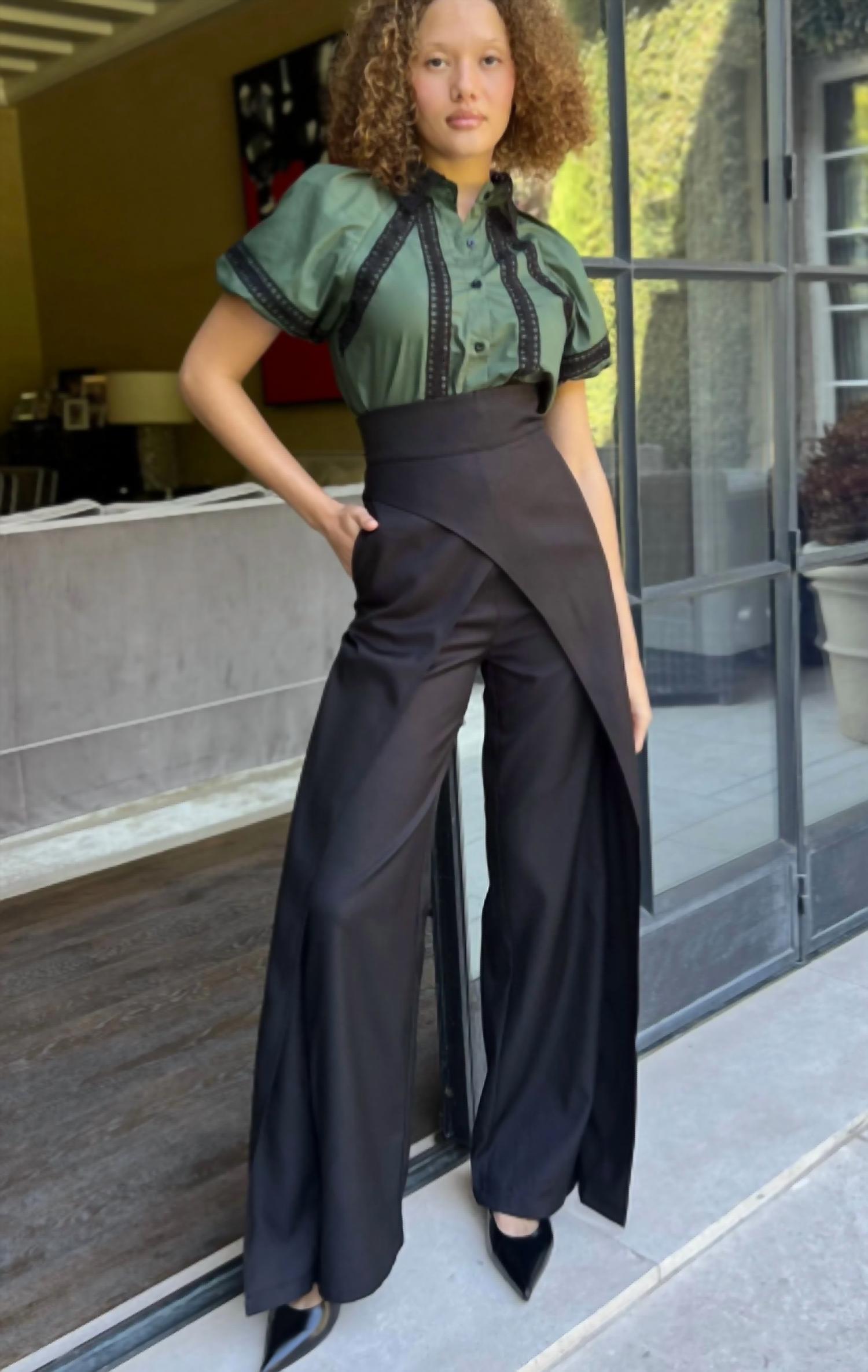 Mulla - Fly Away Tie Back Pants