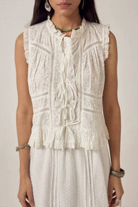 Maison Hotel - Camila Embroidered Top