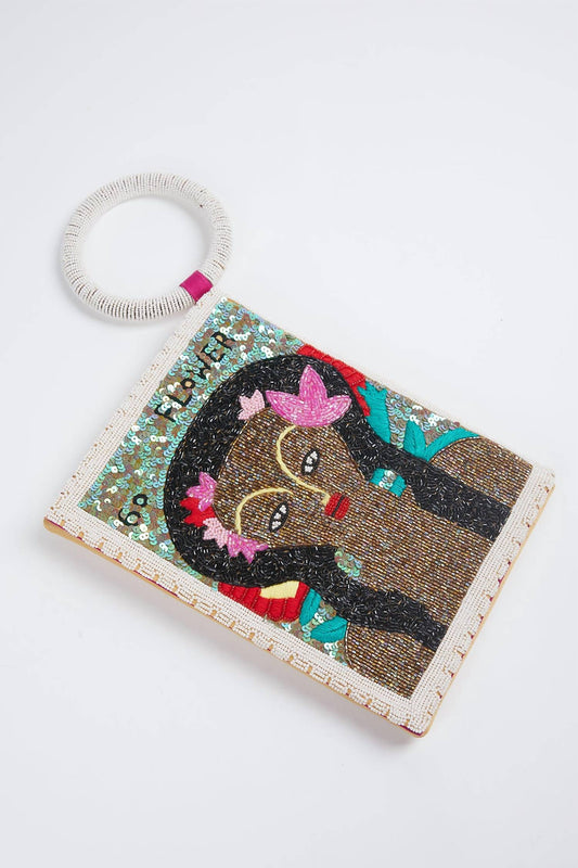 ETTA HANDMADE BEADED WRISTLET