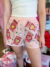 Queen Of Sparkles - Sweetheart Box Cotton Shorts