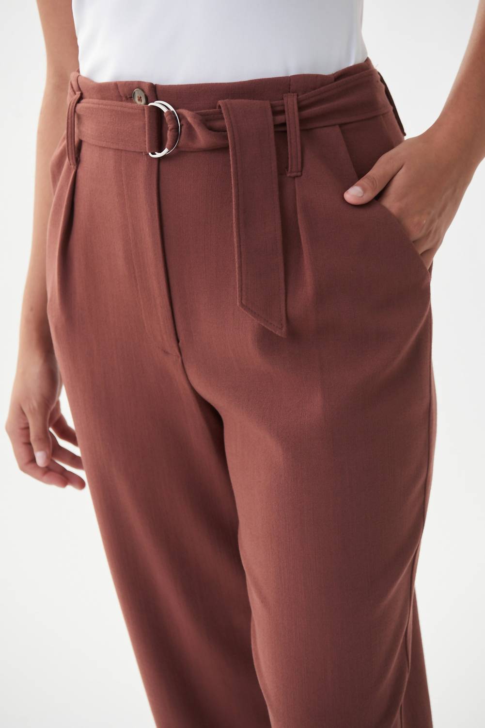 Joseph Ribkoff - Rolled Tab Pants