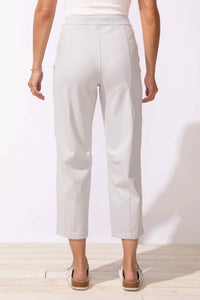 Escape - Comfort Knit Denim Darted Flood Jean