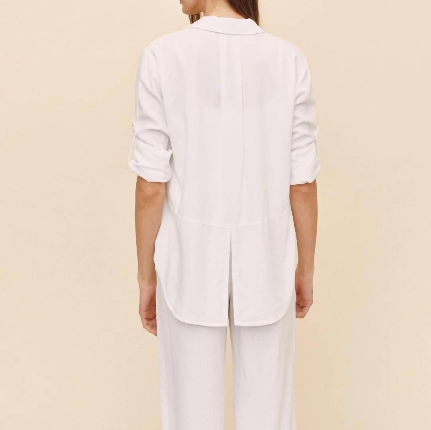 Bella Dahl - Split Back Button Down