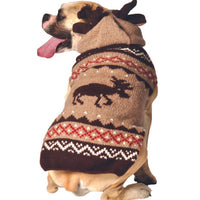 Chilly Dogs - Moosey Dog Sweater
