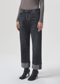 AGOLDE Women's Fran Jean in ditch - women's pants