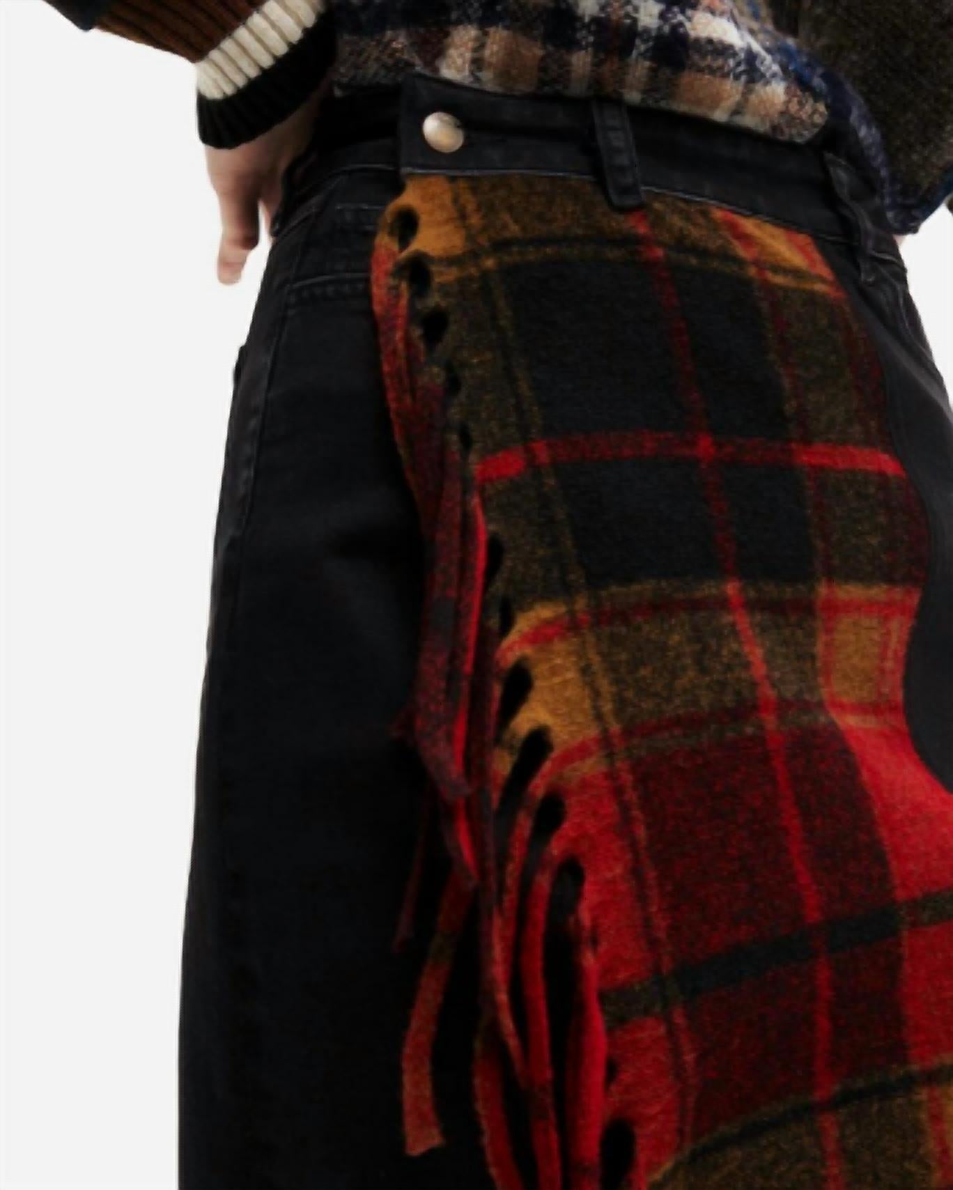 Desigual - WOMEN DESIGUAL MIDI SKIRT