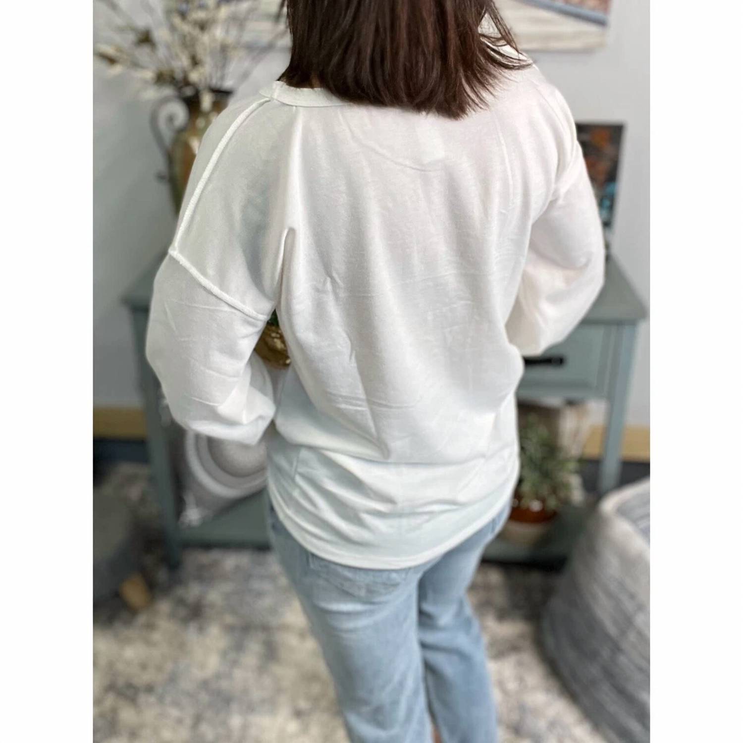 Queen Of Sparkles - Mardi Gras Long Sleeve Sweater