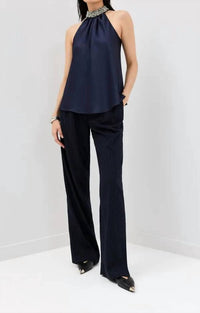 Simkhai - Navi Embellished Satin Top