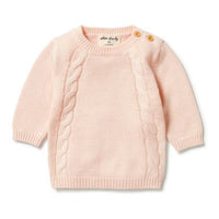 Wilson + Frenchy - Baby's Knit Mini Cable Sweater
