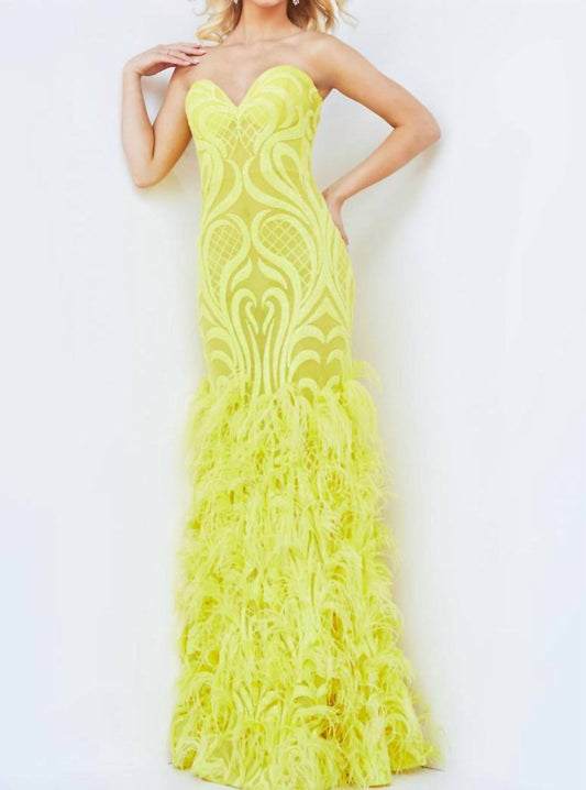 Jovani - Sequin Embellished Sheath Prom Dress