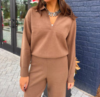 Lucy Paris - Julie Sweater Pants Set