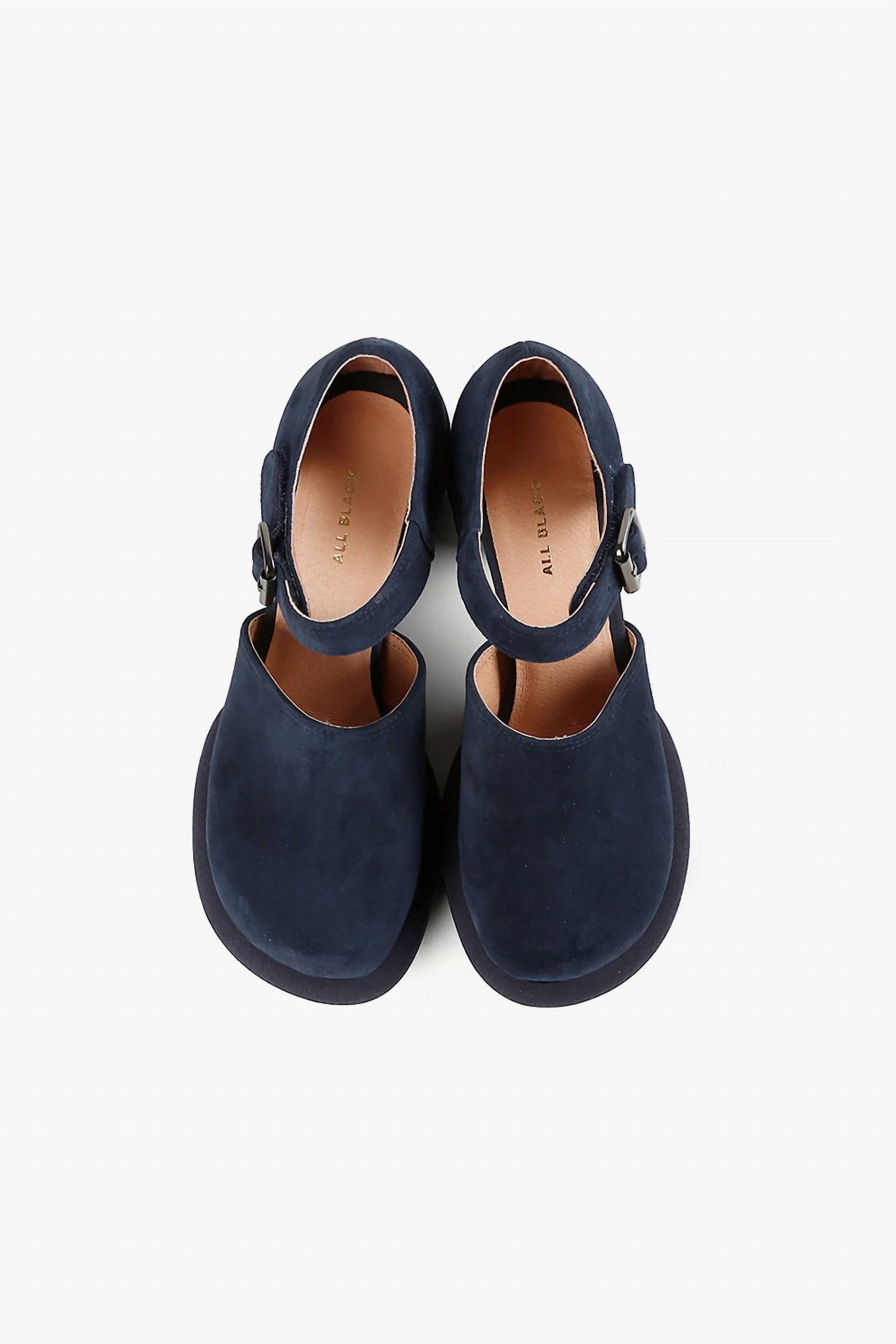 All Black - Women's Mod Jane Pumps