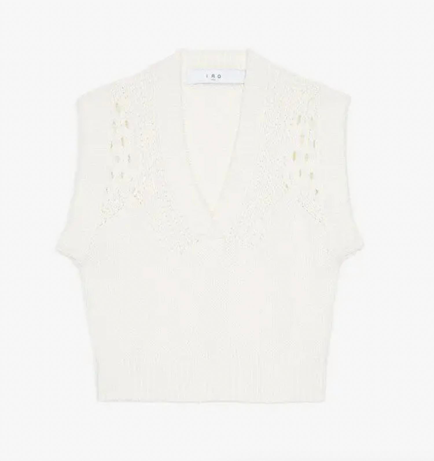 Iro - Nerea V-Neck Sleeveless Sweater
