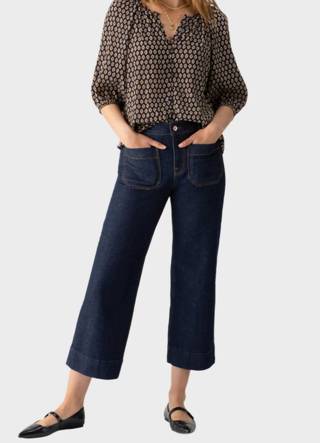 Sanctuary - Blouson Sleeve Soft Blouse