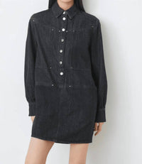 Suncoo - Calixt Short Denim Dress