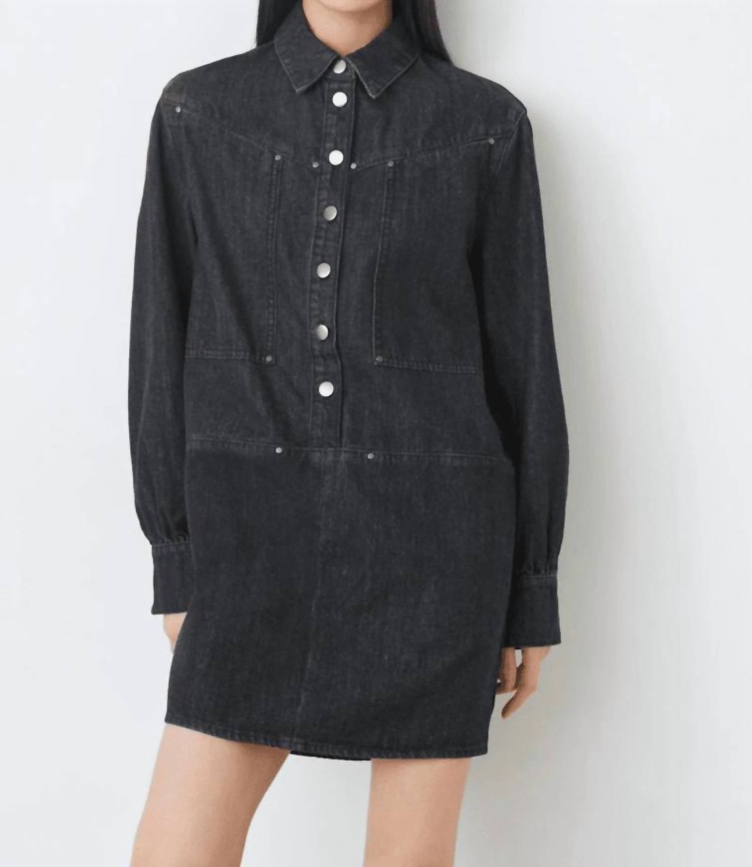 Suncoo - Calixt Short Denim Dress
