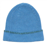 KERRI ROSENTHAL Women's Max Heart Beanie in spirulina - women's hat - detail view