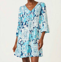 Lilly Pulitzer - DANIKA 3/4 SLEEVE TUNIC DRESS