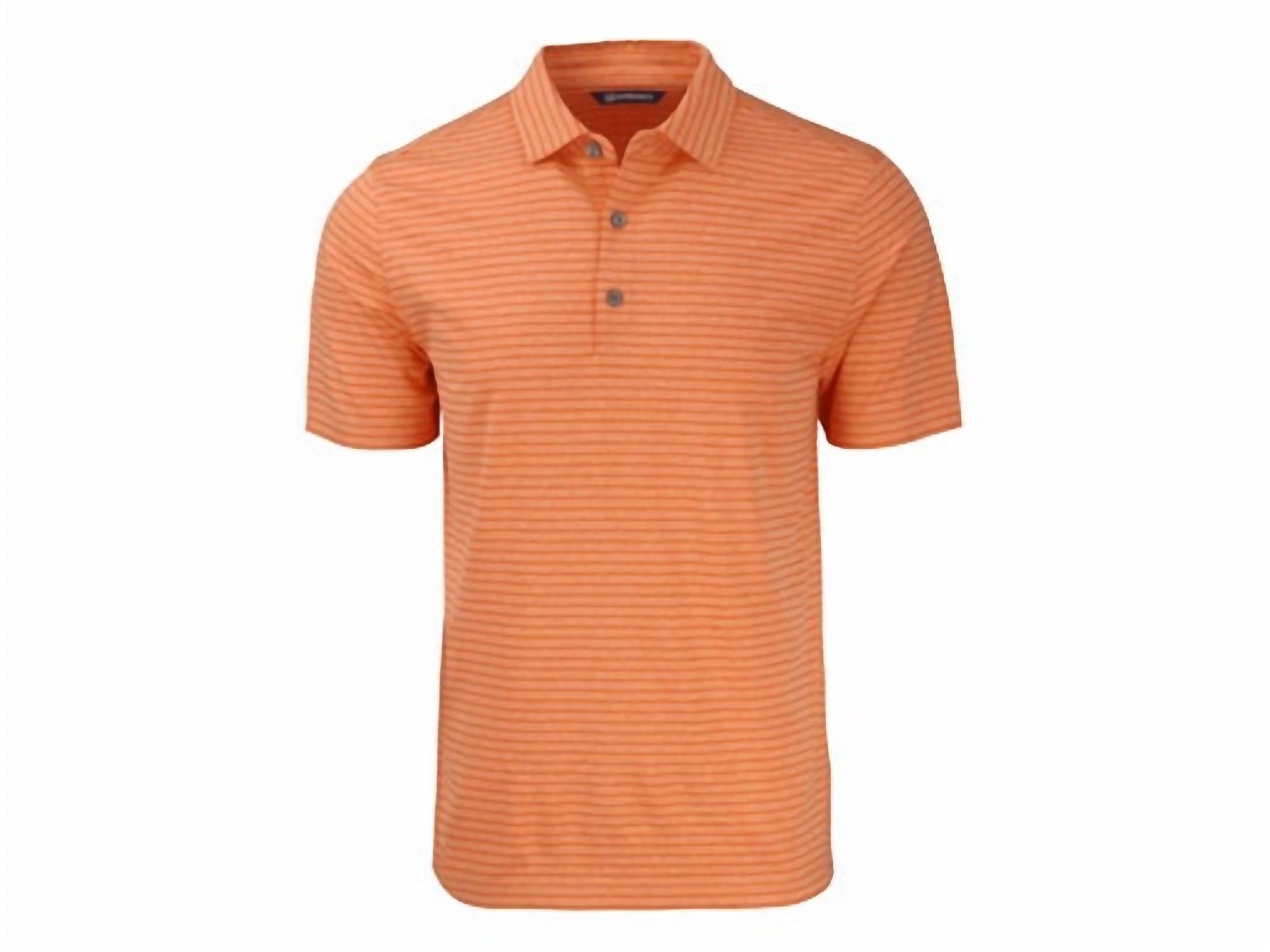 Cutter & Buck - Forge Eco Heather Stripe Polo