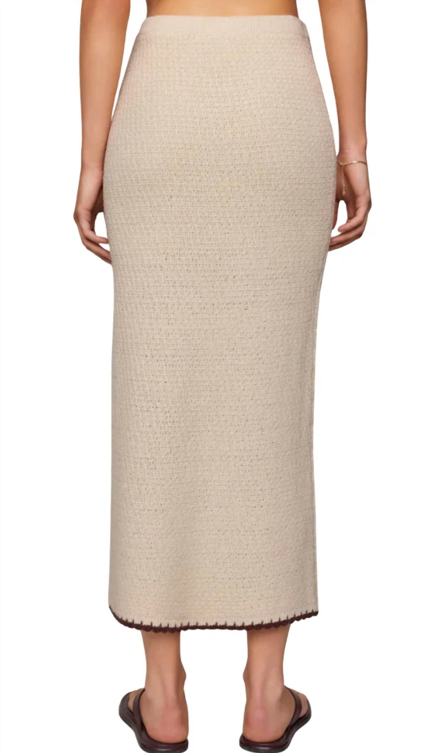 Z Supply - Boucle Midi Knit Skirt