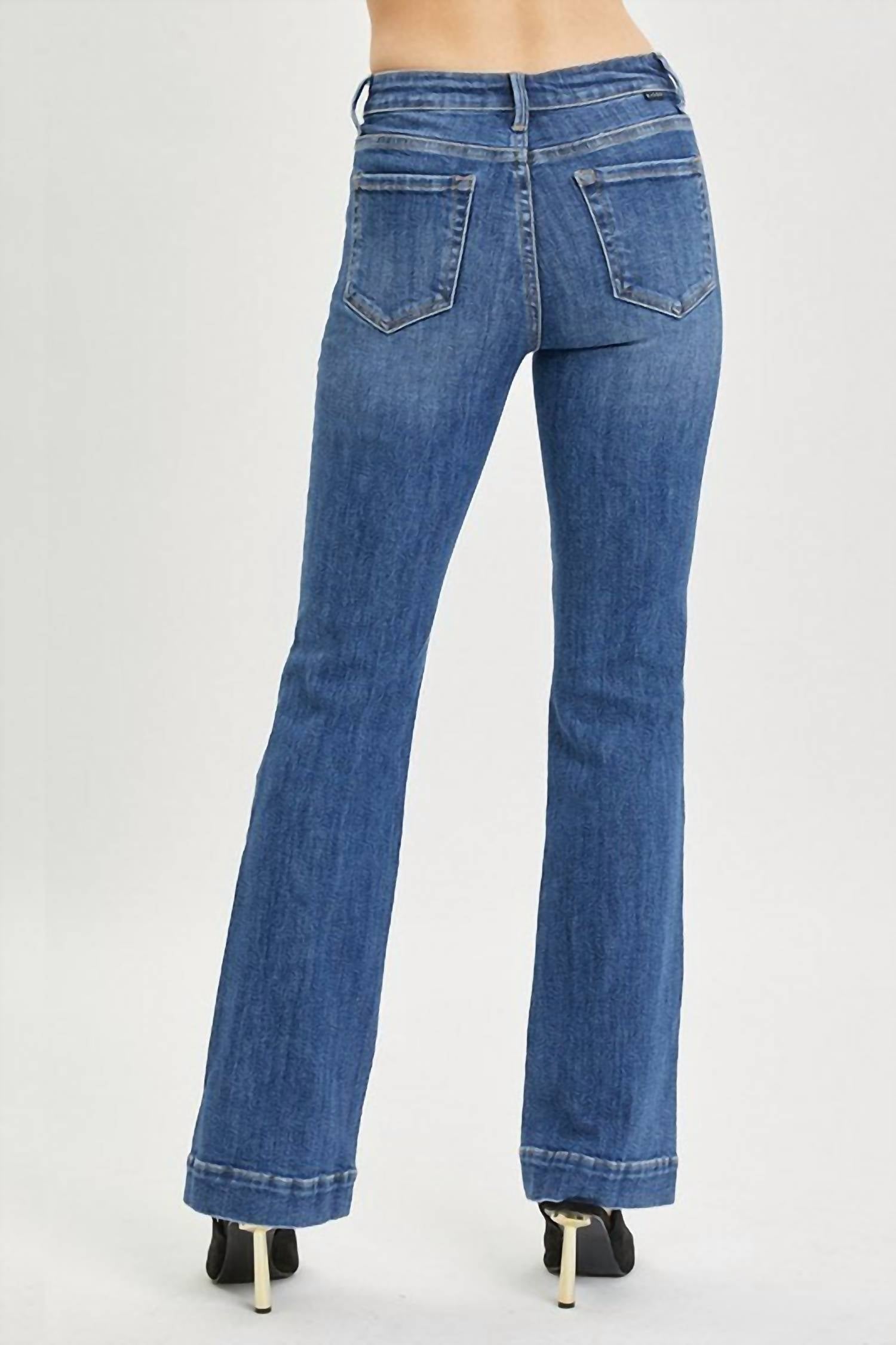 Risen - Dixon Mid-rise Bootcut Jeans