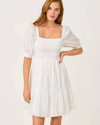 Lilly Pulitzer - Hadly Short Sleeve Smocked Dress