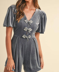 Mable - Pirella Velvet Romper