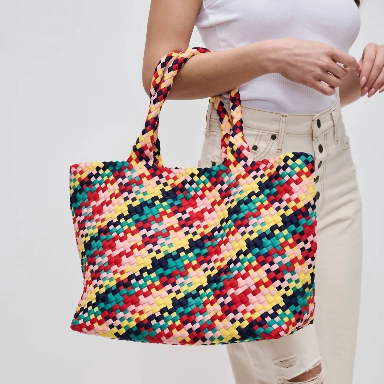 Sol And Selene - Large Sky's The Limit Woven Crossbody