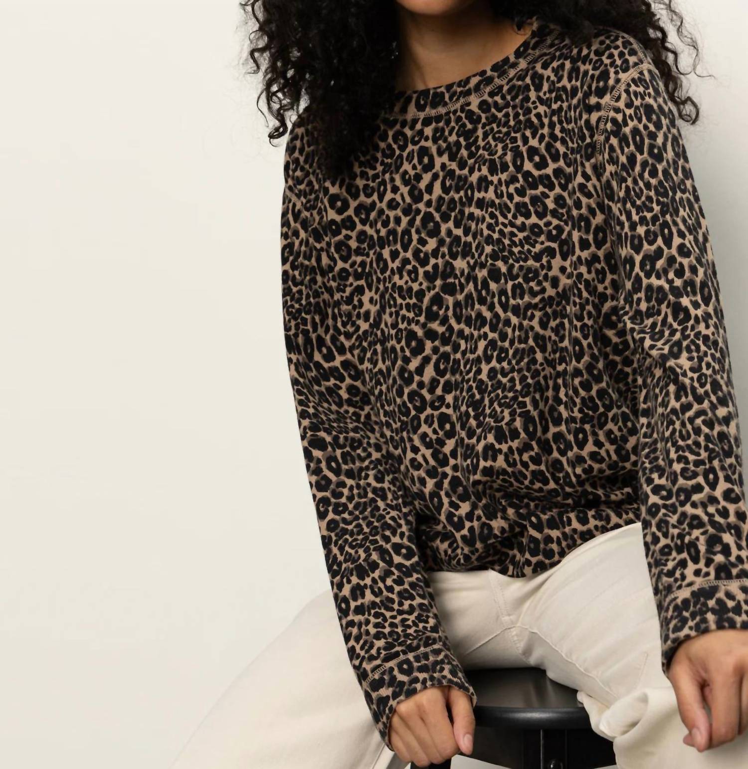Sanctuary 24/7 Popover Top in french kitty - women's long sleeve top - alternate view