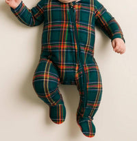 Posh Peanut - Plaid Holiday Footy